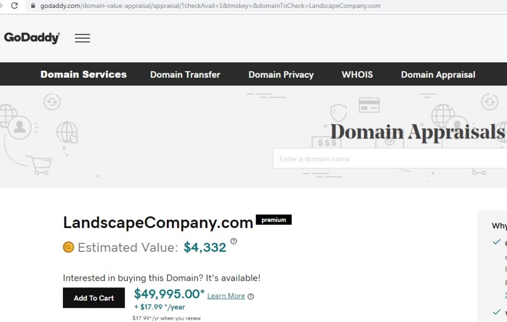 premium domain names for sale